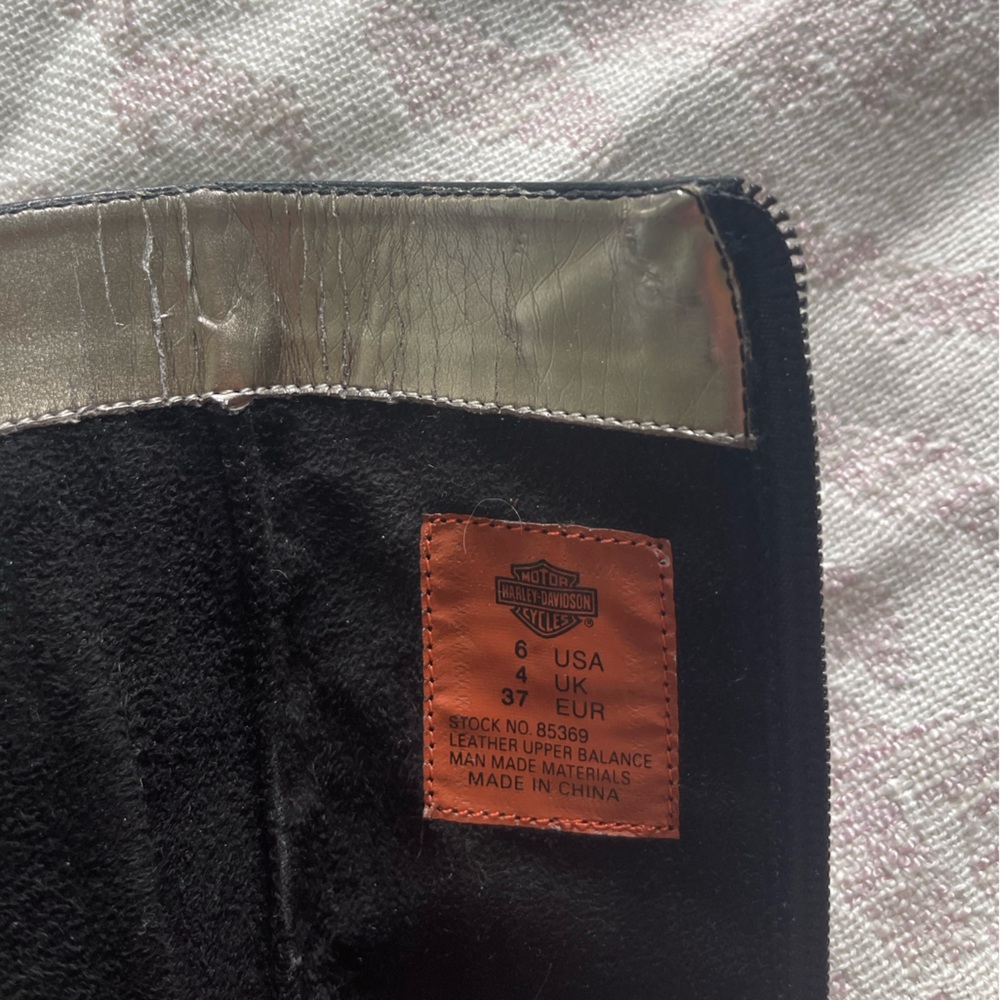 Harley Davidson Heeled Boots - Picture 7 of 7